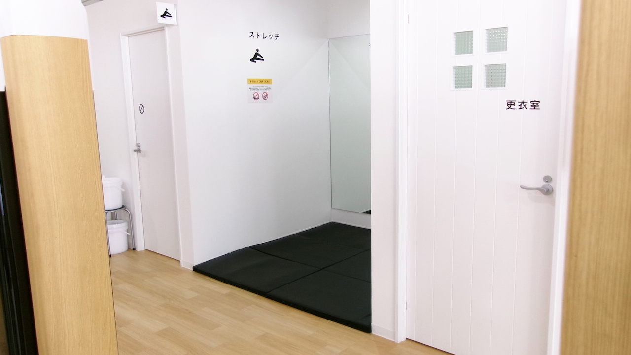 倉敷幸町店のストレッチスペース01